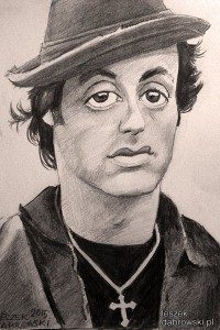 Rocky Balboa, Rocky 1, karykatura, Sylvester Stalone